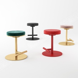 Barra de <span class=keywords><strong>Bar</strong></span> Estilo Nórdico Minimalista con Sillas Giratorias Ajustables, Mostrador de <span class=keywords><strong>Bar</strong></span> Moderno con Taburetes Altos - Product Image 2