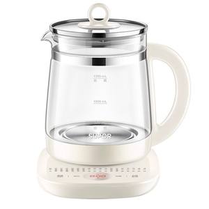 Hervidor eléctrico de vidrio Supor de 1.5L con control de temperatura y apagado automático para uso doméstico - Product Image 1