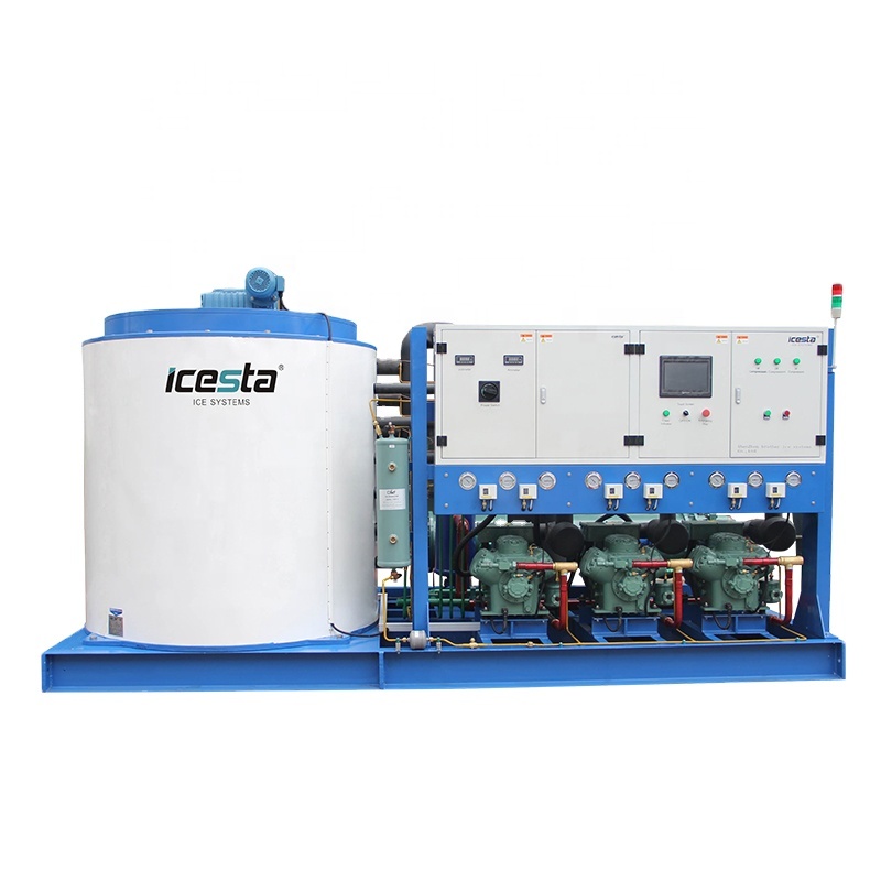 ICESTA, льдогенератор хлопьев хорошего качества, новая технология 20T