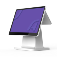 Tablette tactile POS à double écran Android Aisino avec processeur Octa-core A55 2 GHz, modèle A680D1, garantie 1 an