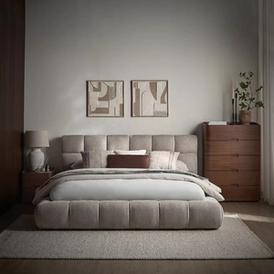 <span class=keywords><strong>Commode</strong></span> moderne sur mesure au design plat avec bords arrondis et plateau en verre trempé, buffet en mélamine - Product Image 6