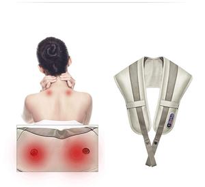 Luyao 59 Modos <span class=keywords><strong>de</strong></span> golpeteo Uso en el hogar Masajeador cervical <span class=keywords><strong>Beat</strong></span> Neck Cintura Hombro Chal con masaje para <span class=keywords><strong>aplicación</strong></span> corporal - Product Image 1