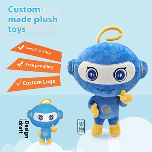 Ce ASTM búp bê sang trọng tùy chỉnh thực hiện mềm Thú nhồi bông gối móc khóa không có moq nhà sản xuất sang trọng con số cộng với đồ chơi - Product Image 3