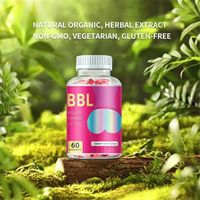 Gummies BBL Naturelles : Complément pour l'amélioration des fessiers, favorise une silhouette généreuse, une fermeté et un volume accru pour les femmes