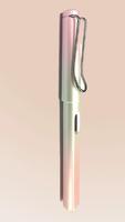 Pluma Estilográfica Correctora Clásica Multicolor Bonvada con Punta de Acero Inoxidable de 0.38mm, Ideal para Estudiantes