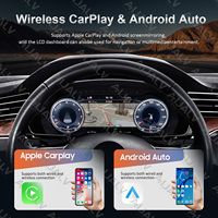 12.3inch LCD Digital Cluster Virtual Dashboard Wireless CarPlay Multi Language for VW B8 CC Arteon Variant Lamando 2015-2020
