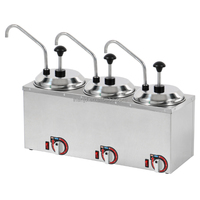 Pompe à Sauce Électrique Seau Isolant Automatique Distributeur Portable de Chocolat Distributeur de Chocolat Chaud