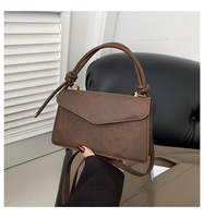 Sac bandoulière tendance et simple pour femme, nouvelle collection, forme carrée, petit format, très demandé