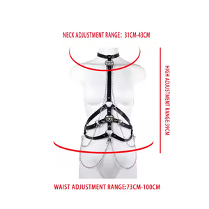 BDSM ชุดชั้นในเต้นรำสำหรับผู้ใหญ่สำหรับผู้หญิงชุดชั้นในเซ็กซี่ชุดชั้นในของขวัญสำหรับผู้หญิงสายรัดทาสหนัง PU - Product Image 6