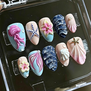 Vente en gros de faux ongles faits à la main sur mesure | Réutilisable et de haute qualité - Product Image 3