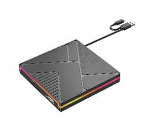 Lecteur <span class=keywords><strong>CD</strong></span>/<span class=keywords><strong>DVD</strong></span>/VCD portable tout-en-un USB-C USB 3.0 <span class=keywords><strong>Graveur</strong></span> <span class=keywords><strong>de</strong></span> lumières colorées pour ordinateur portable Lecteur <span class=keywords><strong>DVD</strong></span>-RW externe - Product Image 6