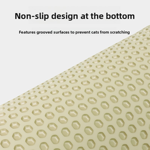 แผ่นรองทรายแมวกันลื่น ขนาดใหญ่พิเศษ สองชั้น ป้องกันการหก ป้องกันการติดตามรอย ควบคุมการรั่วซึม แผ่นรองกันทรายแมวกระเด็น - Product Image 5