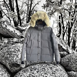 Classic Style High Quality Warm Hooded Casual Breathable Zipper Finished Windproof Waterproof <b>Filled</b> Thick Winter <b>Men's</b> <b>Jackets</b> - Product Image 3