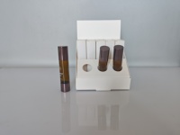 10ml verre déodorant bouteille sérum bouteille rouleau bouteille insérer un autre côté rouleau sur bouchon pour huile essentielle Toner arôme liquide
