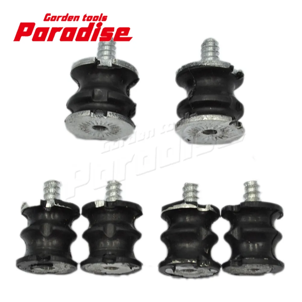 6PCS AV Isolater Buffer Anti Vibe Mount Kit Fit for HUSQVARN Chainsaw 61 66 266 268 272 272 272XP JONSERED 625, 630, 670