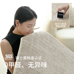 Alfombra Rectangular de Color Sólido Jiaoyu Shenghua, de Fibra de Poliéster, Impermeable y Resistente a las Manchas, para Sala de Estar o Dormitorio - Product Image 4