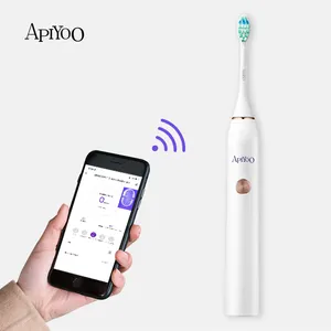 Apiyoo Smart High Quality OEM Whitening Charging Autometic New Toothbrush Electric Toothbrush With APP