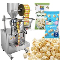 Machine d'emballage verticale entièrement automatique pour pop-corn, machine d'emballage de pop-corn pour micro-ondes