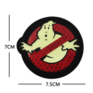 Parche <span class=keywords><strong>de</strong></span> PVC <span class=keywords><strong>de</strong></span> GHOSTBUSTERS, Insignia <span class=keywords><strong>de</strong></span> Goma Suave, Luz Nocturna, Brazalete - Product Image 3
