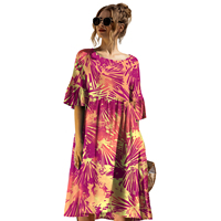 Nouvelles arrivées d'automne, robes de soirée pour femmes, robe imprimée personnalisée, grande taille, vêtements de luxe, robes formelles polynésiennes samoanes