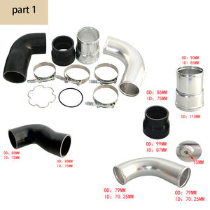 Piezas de motor de aluminio reacondicionadas, Kit Intercooler de tubo, abrazaderas aptas para Ford 2011-2016 6.7L, Kit de tubería Intercooler - Product Image 4