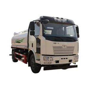 FAW 4x2 15000 litres Sprinkler Tanker Water Cannon Truck Bowser Water Tank Truck pour l'eau potable