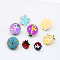 Épingles et badges personnalisés sans minimum de commande, imprimés en sérigraphie, en métal, pour anime, émail dur ou souple, objets de collection