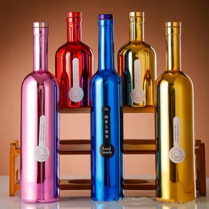 <span class=keywords><strong>Botella</strong></span> <span class=keywords><strong>de</strong></span> Vidrio Moderna para <span class=keywords><strong>Whisky</strong></span> y Vodka, Envase <span class=keywords><strong>de</strong></span> Vidrio <span class=keywords><strong>de</strong></span> 250 ml, <span class=keywords><strong>Botella</strong></span> <span class=keywords><strong>de</strong></span> Vino para Decoración <span class=keywords><strong>de</strong></span> Bares y Clubes VIP - Product Image 2