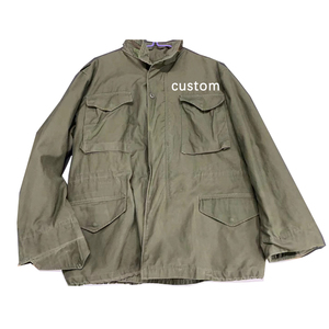 Shero personalizzabile tattico <span class=keywords><strong>M65</strong></span> giacca Parka da campo giacca giacca da combattimento invernale in cotone-poliestere a prova di vento stampa calda disegnata a mano - Product Image 2