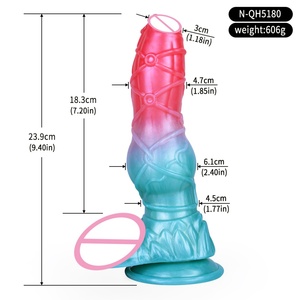 NNSX Dildo Gigante con Forma de Pene y Ventosa, Juguetes Sexuales para Mujeres, Enorme Pene Sexy, Tapón Anal, Dilatador, Masturbación Femenina - Product Image 6