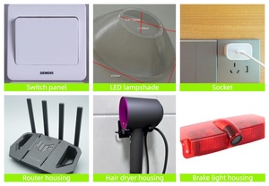 <span class=keywords><strong>Material</strong></span> Plástico de PC Resistente a Altas Temperaturas (160°C), Policarbonato de Alto Impacto para Moldeo por Inyección, Accesorios de Iluminación - Product Image 4