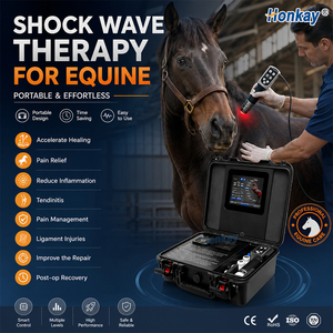 Dispositivo Portátil Personalizable de Terapia de Ondas de Choque para Animales, Masajeador Muscular Profundo, Dispositivo de Masaje con Ondas de Choque para Uso Animal - Product Image 1