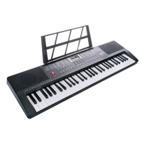 Hochwertiges Tragbares Leichtgewichtiges Elektronisches Keyboard mit Eingebautem Lautsprecher USB-Recorder Klavier-Synthesizer-Funktionen zum Verkauf