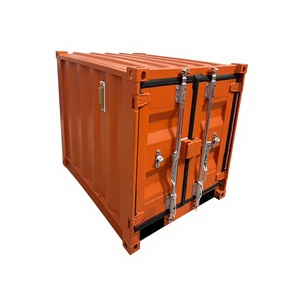 Contenedor de Almacenamiento Modular de Acero Corten, Apilable, Impermeable, Unidad de Almacenamiento Portátil para Almacén - Product Image 4