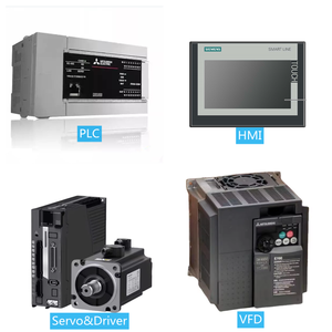 محول تحكم صناعي Logic Plc Gl2100E مع RS485 وتويا، شاشة لمس للمستودعات وأجهزة الكمبيوتر، طراز Mt8071Ip، 220 فولت، ذاكرة EEPROM - Product Image 2