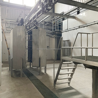 MSMT 200-2000 Ligne d'abattage de porcs Projet clé en main Équipement d'abattoir de porcs Équipement d'abattoir de truies Machine d'abattage de porcs