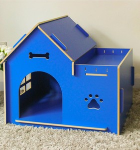 Mới Sáng Tạo Thân Thiện Với Môi Di Động Nhiều Màu Bằng Gỗ Pet Cat <span class=keywords><strong>Dog</strong></span> Kennels Cho Trong Nhà Và Ngoài Trời Sử Dụng - Product Image 3