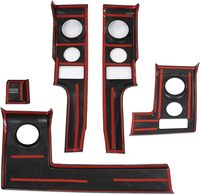 Couverture du panneau de tableau de bord de la console centrale pour Ford F150 2009-2014