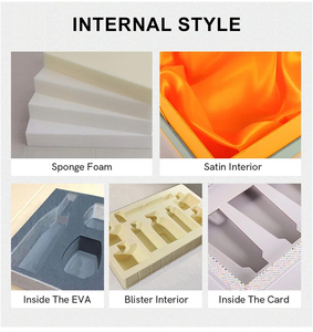 Sang Trọng Cứng Nhắc Các Tông Hộp Quà Tặng Biểu Tượng Tùy Chỉnh Cao Cấp Giấy Bao Bì Cho Trà Bánh Quy Bánh Thân Thiện Với Môi Matte Bán Buôn Nhà Cung Cấp - Product Image 4