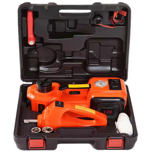 3 In 1 <strong>Electric</strong> Hydraulic <strong>Car</strong> <strong>Jack</strong> 5T 12V <strong>Car</strong> <strong>Jacks</strong> With Impact Wrench &amp;Tire Inflator Built-in LED Light - Product Image 1