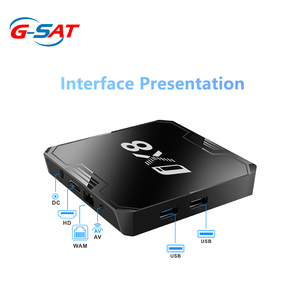 Décodeur Smart TV 4K Quad Core Android <span class=keywords><strong>14</strong></span> 4 Go 32 Go Amlogic S905 pour regarder des films - Product Image 3