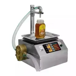 Machine de remplissage automatique à pesée de précision pour huile de cuisson, pâte de sésame et sauce soja CSY-L15 - Product Image 3