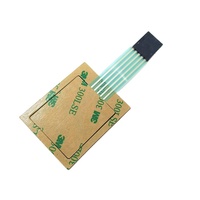 Claviers de télécommande étanches en caoutchouc/silicone à membrane dôme, panneau de commutation avec adhésif 3M467/468MP et rétroéclairage LED