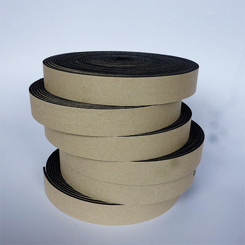 High-Temperature Eco-Friendly Flame Retardant Self-Stick BBQ Smoker Grill Gasket Seals Black Nonwoven Fabric Temperature