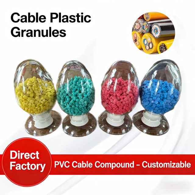 Factory Wholesale Colored PVC Injection Granules for Cables & Shoe Soles, Soft Flexible Wear Resistant PVC Compound