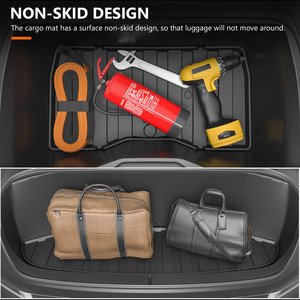 Tappetino portabagagli posteriore del tappetino portabagagli anteriore compatibile con il rivestimento del letto TPE <span class=keywords><strong>Tesla</strong></span> Cybertruck a 2023 2024 - Product Image 5