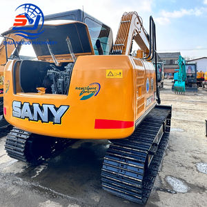 Excavadora de cadenas Sany SY75 usada de alta calidad con martillo hidráulico y bomba hidráulica en venta - Product Image 1