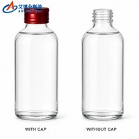 Bouchon de bouteille 28 mm en aluminium à visser, vente en gros, personnalisé pour bouteilles en verre