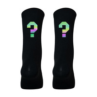 Chaussettes de compression en nylon réfléchissantes pour la course à pied et le cyclisme, idéales pour la sécurité nocturne (vente en gros)