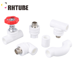 Rhtube Tùy Chỉnh OEM Pn25 PPR Lắp Ống Nước Vật Liệu 20-110Mm Tiêm PPR Phụ Kiện Đường Ống - Product Image 2